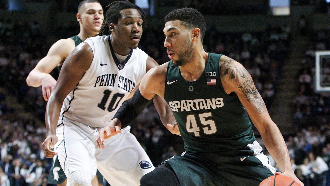 Spartans rout Penn State 92-65 as Valentine returns